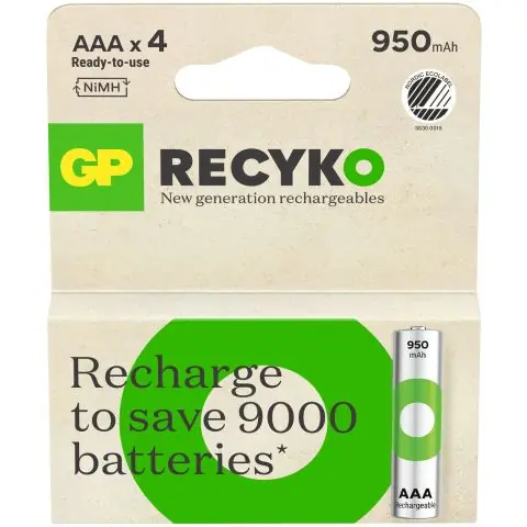 Rabatt GP Batteries Recyko 201242 Batteri